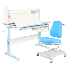комплект anatomica genius парта + кресло + надстройка + выдвижной ящик + подставка для книг Anatomica Genius set